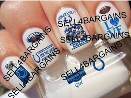 2025 Indianapolis Colts Promo 10 Different Designs》Salon Quality Nail Ar... - $177.78 MXN