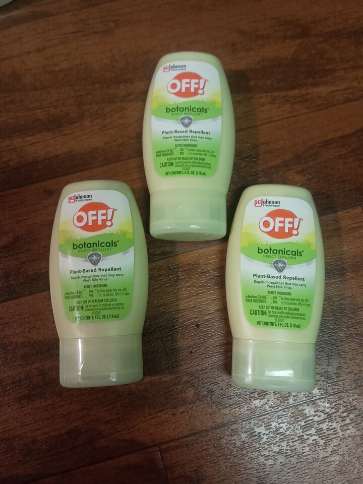 OFF! Botanicals Insect Repellent Unscented Lotion Plant-Based 4 Fl Oz Lo... - $9.89