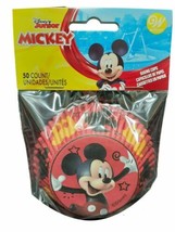 Mickey Mouse DisJr 50 Ct Baking Cups Cupcakes Liners Treats - £3.93 GBP