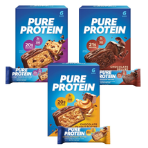 Pure Protein Bars, High Protein, Nutritious Snacks to Support Energy, Low Sugar, - £32.59 GBP