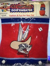 Acme Pet Emporium Dog Sweater Bugs Bunny 1996 Med - £16.91 GBP