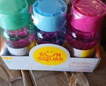 Bubble Solution Sun Sqaud 6pk 4oz Bubbles Tons Of Summer Fun Super Fast ... - $13.85