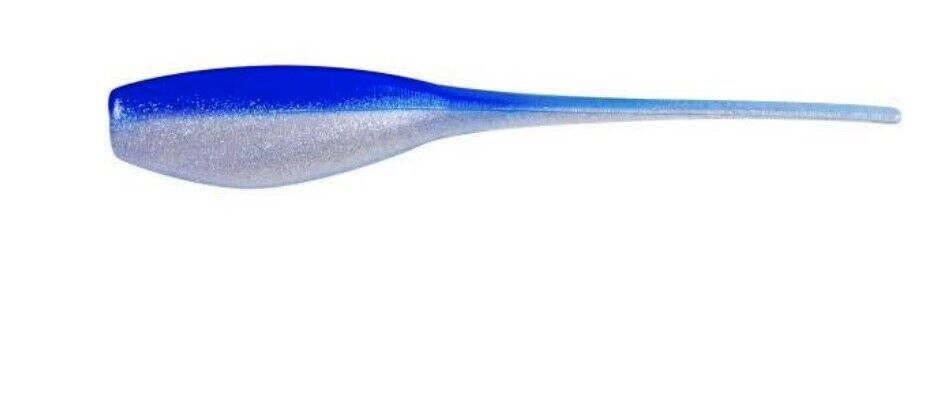 Bobby Garland Baby Shad Minnow Soft Bait, 2&quot; Long, Blue Pearl, 5 Pack - $3.59