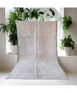 Vintage Moroccan rug, Authentique berber carpet made from natural wool 1... - $1,433.00