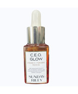 Sunday Riley CEO Glow Oil 15 ml. Facial Moisturizer 0.5 Oz  Vitamin C Tu... - $602.13 MXN