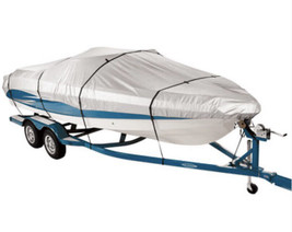 Covermate 321066 Model C Silver Universal 300-Denier  16’-18’5”x98”Boat Cover - £100.31 GBP