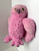 Wild Republic Pink Owl Plush Stuffed Animal Toy Bubblegum Large Bird of Prey 13&quot; - £20.28 GBP