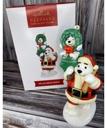 Hallmark Keepsake Polar Bear Santa w/ Cub - Christmas Ornament - 2022 - ... - £7.60 GBP