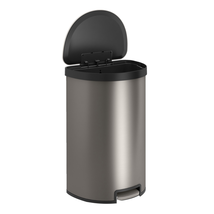 Kohler 13-Gallon Stainless Steel Step Trash Can - £78.84 GBP