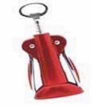 Classic Retro Oster Venice Room Red Stainless Steel Deluxe Wing Corkscrew  - £51.19 GBP
