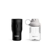 Pack Of 12 Oz Insulated Stainless Steel Travel Mug &amp; 20 Oz Sport Tritan Bottle 1 - £63.75 GBP