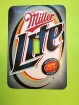 Miller lite beer Metal Switch Plate - £7.25 GBP