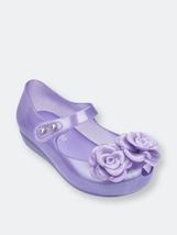 Mini Melissa Purple Flower Detail Sandal – 10 - £27.11 GBP