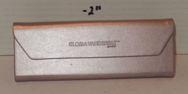 Gloria Vanderbilt Case Metallic Purple Hard Case Sunglasses Eyeglasses G... - $14.80