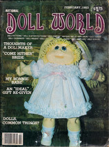 National Doll World February 1983 Patterns Included Shirley Temple Dolls Inside - £1.37 GBP