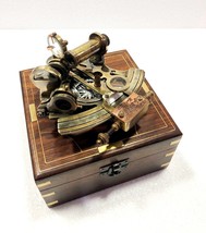 Antique Maritime Nautical Compass Sextant Telescope Vintage Marine Astro... - £77.79 GBP