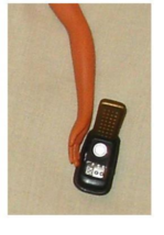 Spock doll Star Trek miniature communicator accessory phone cell vintage Mego 80 - £16.03 GBP