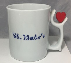 Spinners mug St. Kate’s white mug with read spinning heart - $9.85