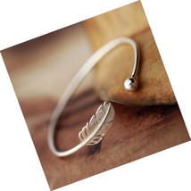 AdjustableSterling Silver Bangle Bracelet,Sterling Silver Je - £143.37 GBP