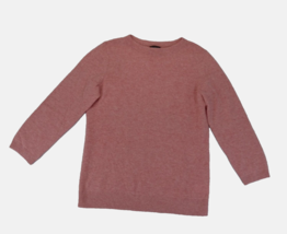 Talbots Womens Rose Pure Cashmere Long Sleeve Crew Neck Pullover Sweater... - $23.70