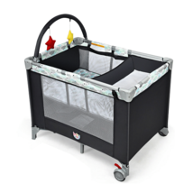 Portable Baby Playard Playpen Nursery Center with Changing Station - £98.83 GBP