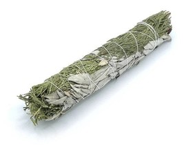9 Inch Blue Sage and Cedar ~ Smudging Incense For Smoke Cleansing, Purification - £9.59 GBP