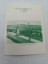 Conleys Lobsters Ltd St. Andrews New Brunswick Canada Travel Brochure - £28.01 GBP