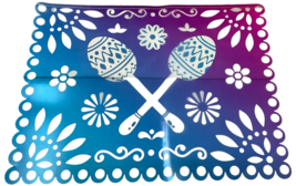 2x DomeStar Mexican Party Banner Cinco de Mayo Decor 18 Ft PVC Fiesta Garland image 4