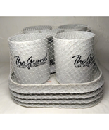 The Grand A Bally&#39;s Casino Resort 4 Plastic Casino Mugs and Tray Set, New - $27.90 CAD