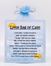 Little Bag of Calm - Unique Sentimental Novelty Gift &amp; Card // Secret Santa - £6.48 GBP