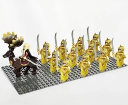 Elf Guards VS Orcs Half Beast Human Army Azog Solider Minifig T5048 no P... - $23.99
