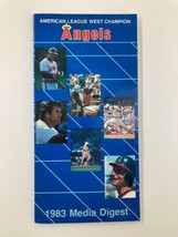 1983 MLB California Angels American League West Champion Media Digest - $18.97