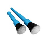 2Pcs/set Super Soft Detailing Car Brush Cleaning Tools blue Set - £7.96 GBP