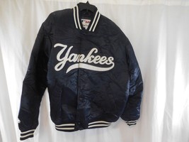 Majestic Authentic Collection New York Yankees Satin Bomber Jacket Size L MLB - £96.80 GBP