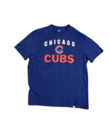 Majestic Blue Chicago Cubs T-Shirt L Blue-new - £7.21 GBP