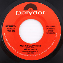 Frank Mills – Music Box Dancer / The Poet And I - 1978 45 rpm Monarch PD... - £4.24 GBP