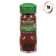1x Shaker McCormick Gourmet Ancho Chile Pepper Seasoning | Non GMO | 1.62oz - £11.05 GBP