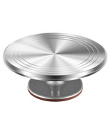 Aluminium Alloy Revolving Cake Stand 12 Inch Rotating Cake Turntable for... - $127.97