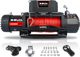 10000 Lb. Load Capacity Electric Winch Kit 12V Synthetic Rope,Water - $519.57