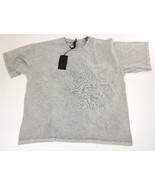 Heart &amp; Dagger T-Shirt Gray with Embroidered Thread Logo Size XL - $27.39 CAD