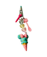 Disney Store Japan Minnie Mouse Green Ice Cream Phone Plug Charm - £31.56 GBP