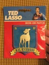 Ted Lasso AFC Richmond Patch Greyhound Soccer Team Embroidered Iron On - $10.69