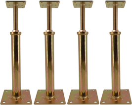 4 PCS House Floor Jacks Post Pole for Leveling, 11&quot; - 16&quot; Height Rang - £98.04 GBP