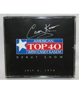 AMERICAN TOP 40 With CASEY KASEM Autographed Signed Debut Show PROMO 3 C... - £232.58 GBP