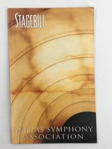 1999 Stagebill Dallas Symphony Association Laurie Shulman Summer Symphony - £14.85 GBP