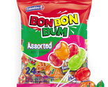 Colombina Bon Bon Bum Lollipops W/Bubble Gum Center, Assorted Flavors, I... - £16.13 GBP