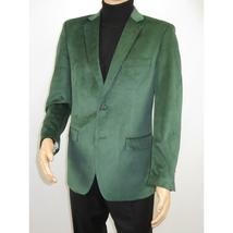 Mens BASSIRI Velvet Sports Coat Grammy Award, LEONARDI J1042 Hunter Green image 7