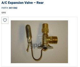 New Ford 99-2007 A/C Expansion Valve Rear #3411362 High-quality Durable  - £14.89 GBP