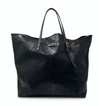 Kempton &amp; Co. snake tote in Black Snake - size One Size - $208.89