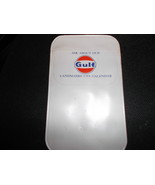  Gulf Oil Vintage Pocket Protector Advertising the Gulf Landmark USA Cal... - $20.55 CAD